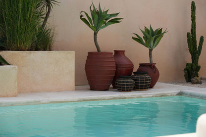 Le vase Belly - Noir Naturel - L