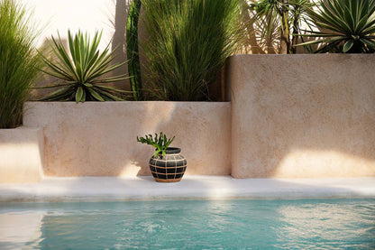 Le Vase Belly - Noir Naturel - S