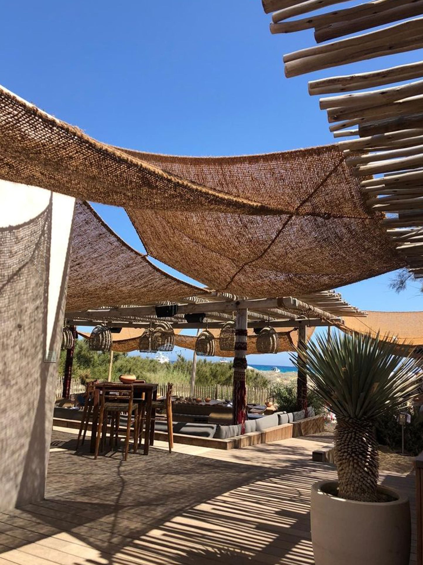 Voile d'ombrage le Coco Shade Rectangulaire - Naturel - 300x200