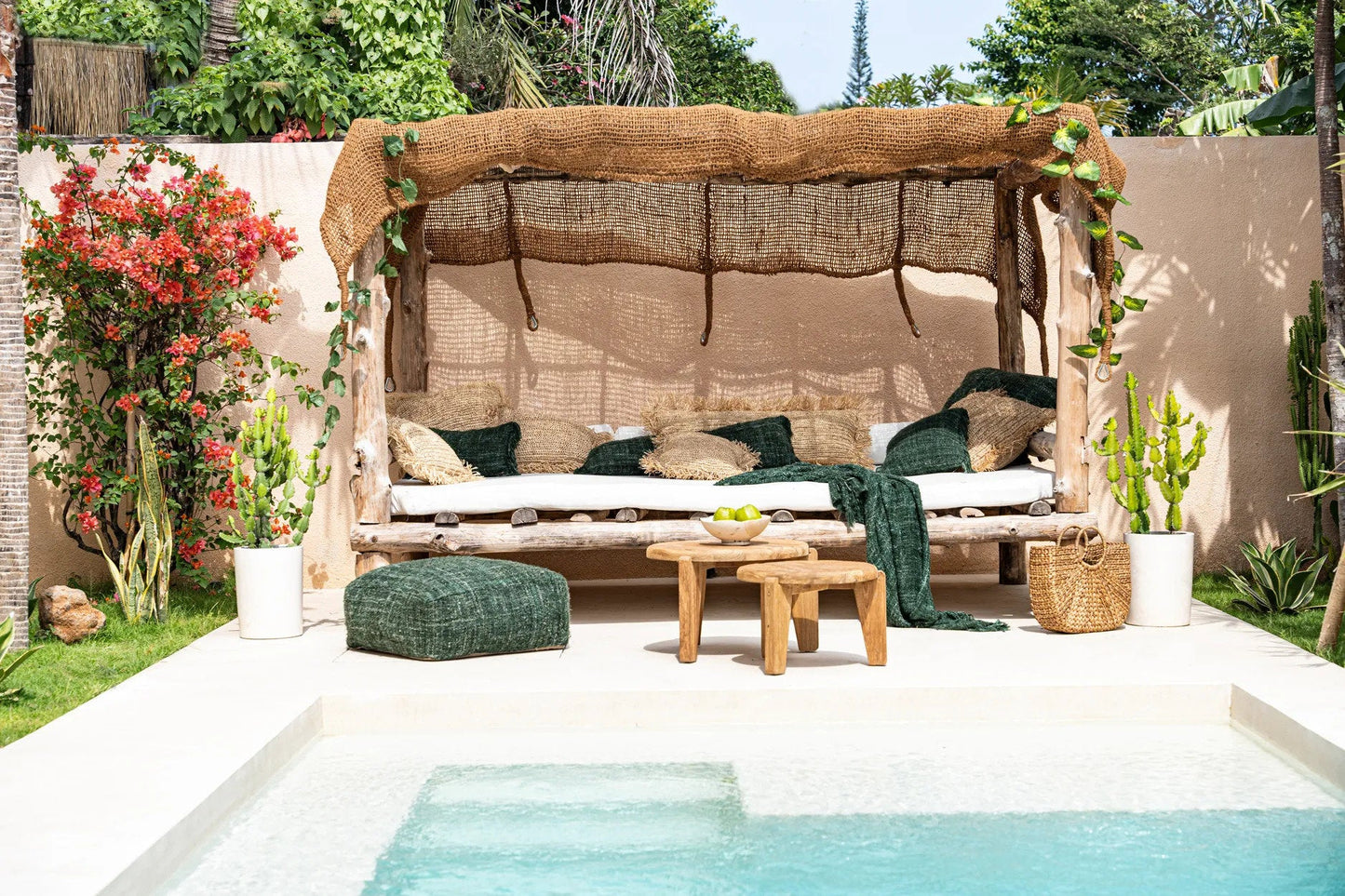 Voile d'ombrage le Coco Shade Rectangulaire - Naturel - 300x200