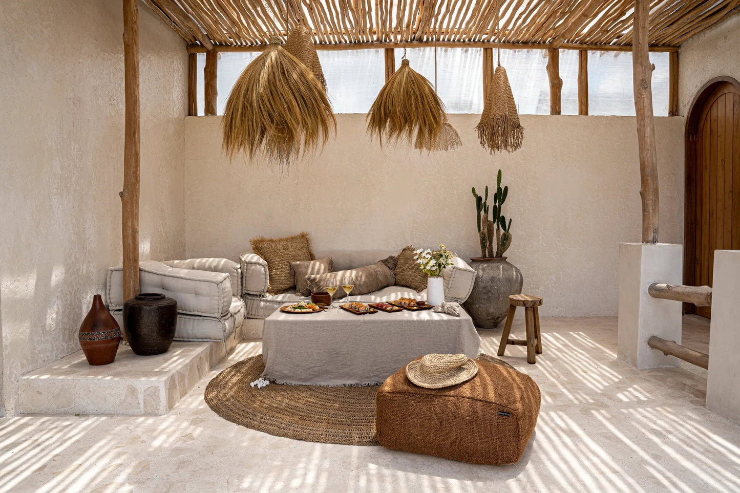 Suspension  Rayung Hut - Naturel - M