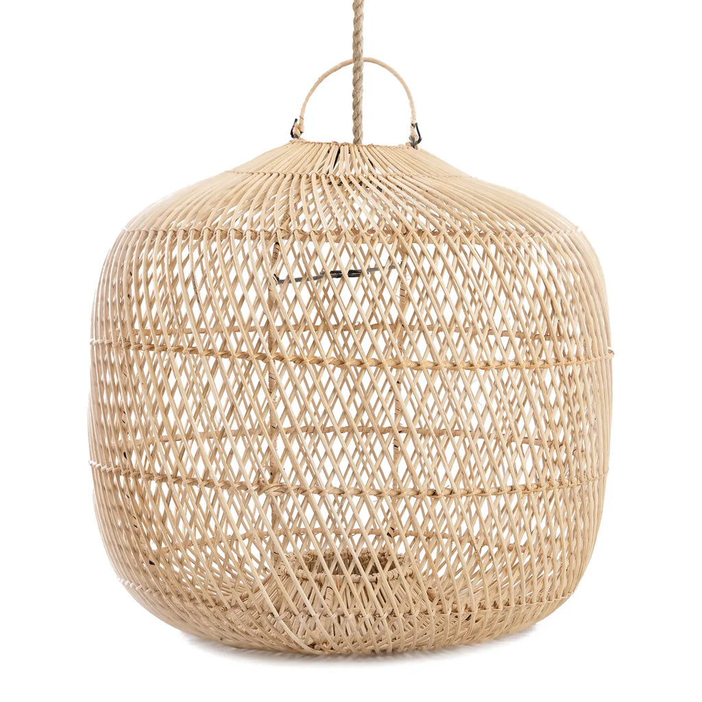 La Lampe Suspendue Batu Bolong - Naturel - L