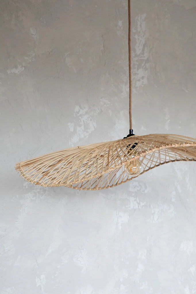 La Lampe Suspendue Chapeau - Naturel