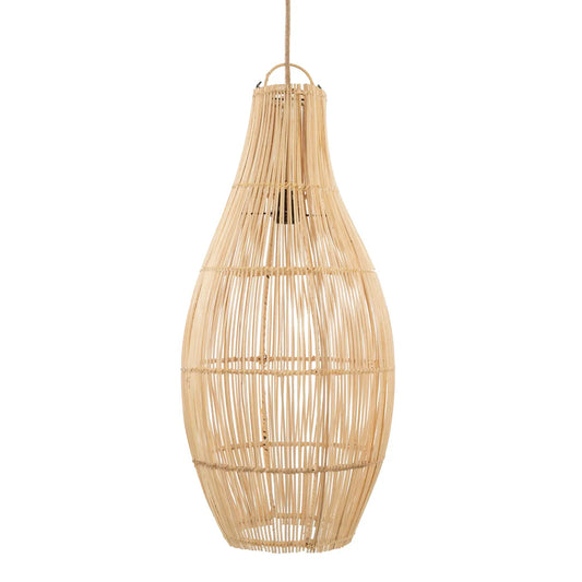 Lampe à Suspension De Flacon - Naturel - L