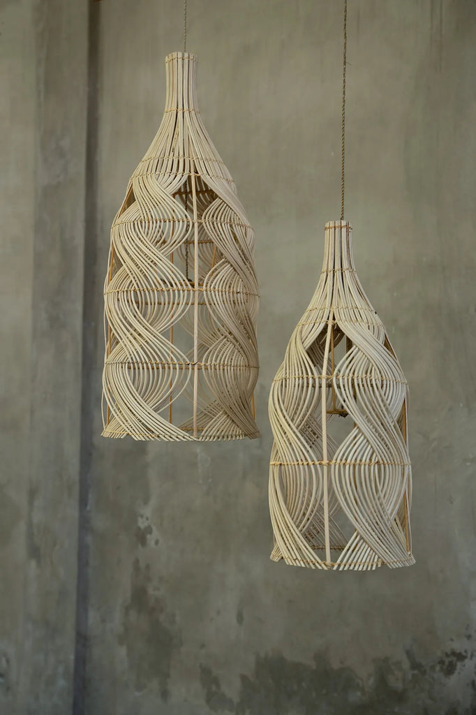 La Lampe Suspendue Garaffa - Naturel - M