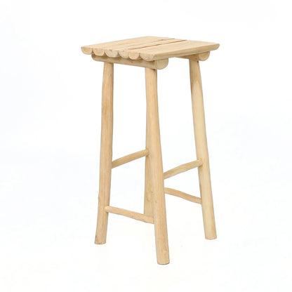 Chaise de bar The Island - Naturel