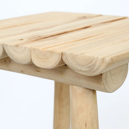 Chaise de bar The Island - Naturel