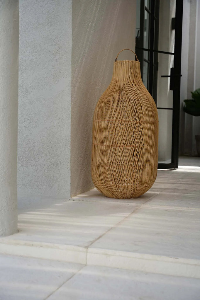 La Lampe Suspendue Kendi - Naturel - L