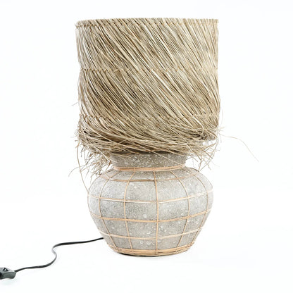La Lampe à poser Lipsi - Gris Béton Naturel