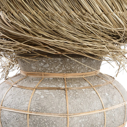 La Lampe à poser Lipsi - Gris Béton Naturel