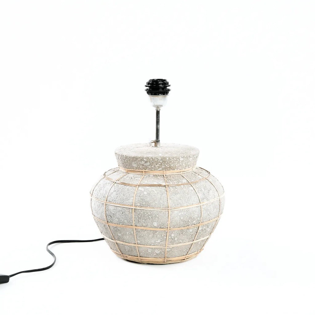 La Lampe à poser Lipsi - Gris Béton Naturel