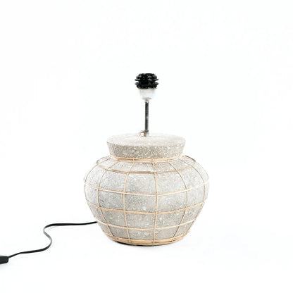 La Lampe à poser Lipsi - Gris Béton Naturel
