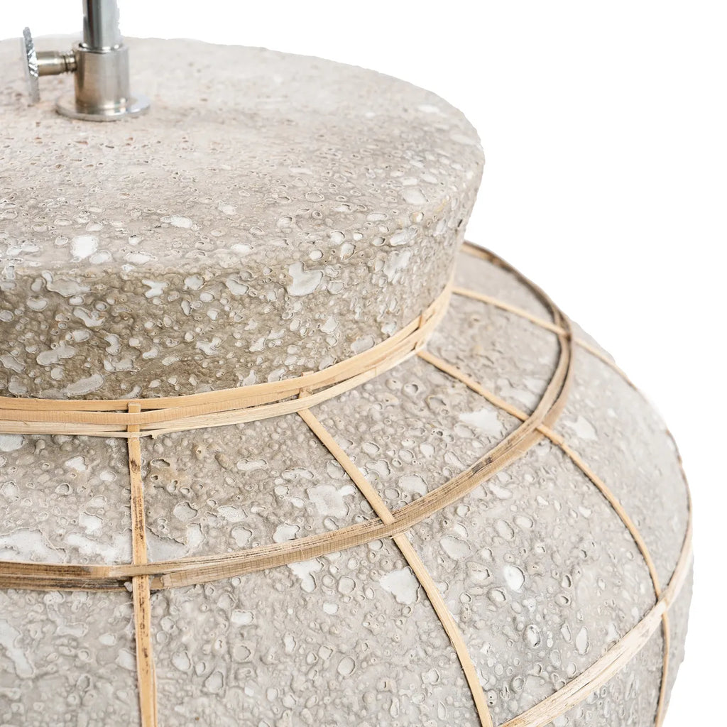 La Lampe à poser Lipsi - Gris Béton Naturel