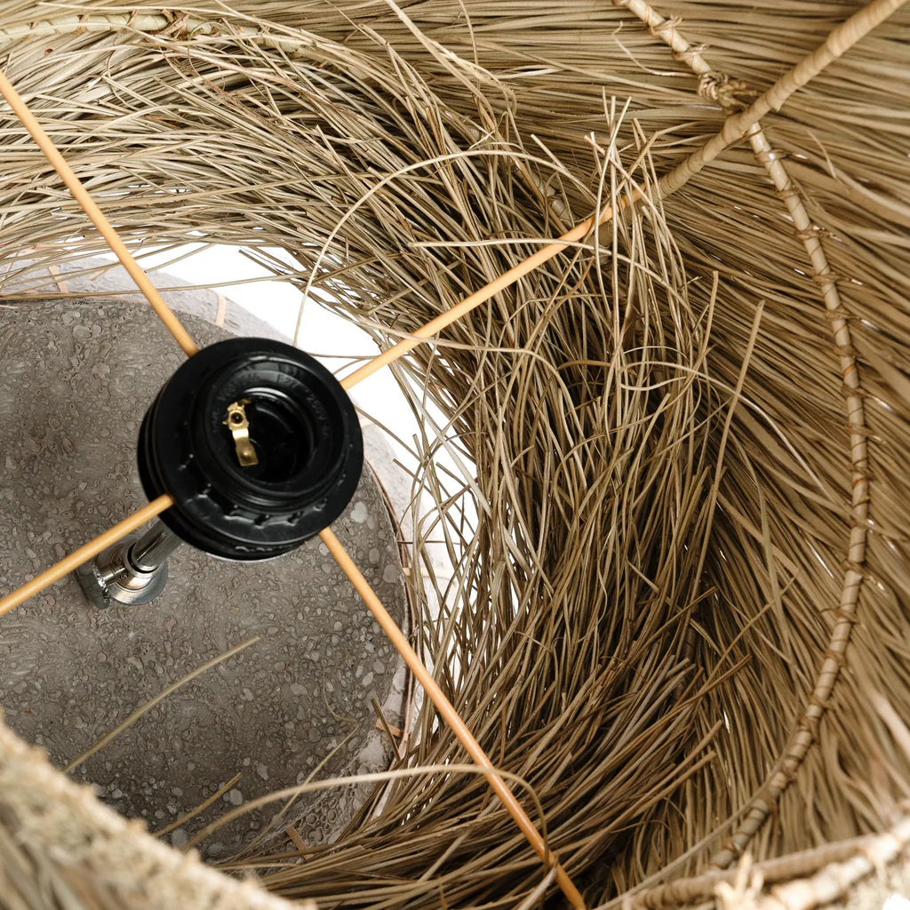 La Lampe à poser Lipsi - Gris Béton Naturel