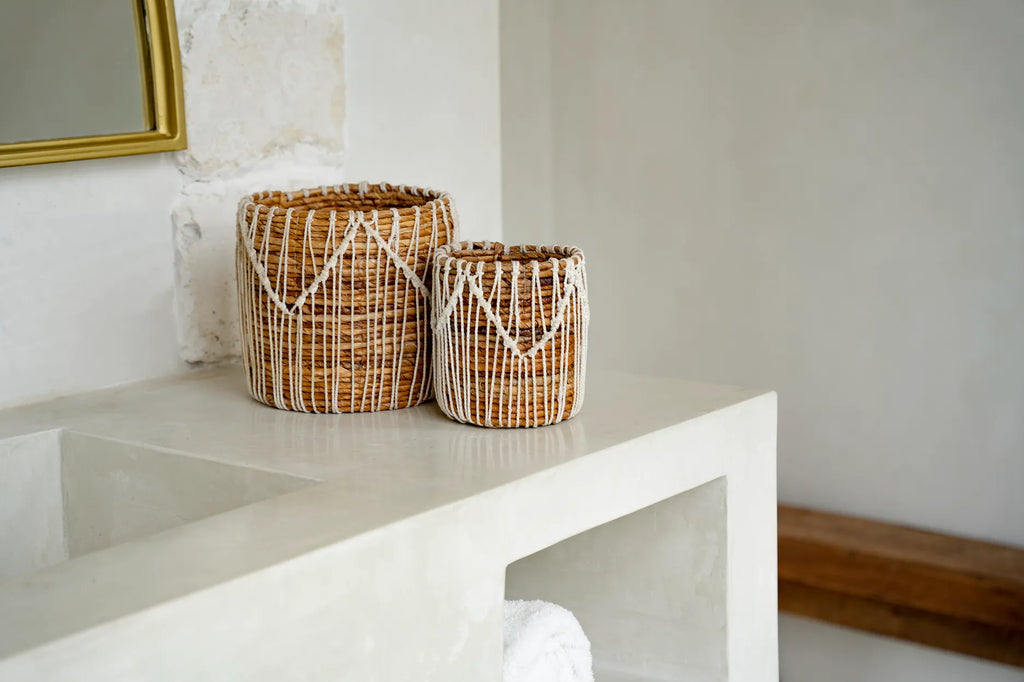 Le Panier Macra-mazing - Naturel Blanc - L