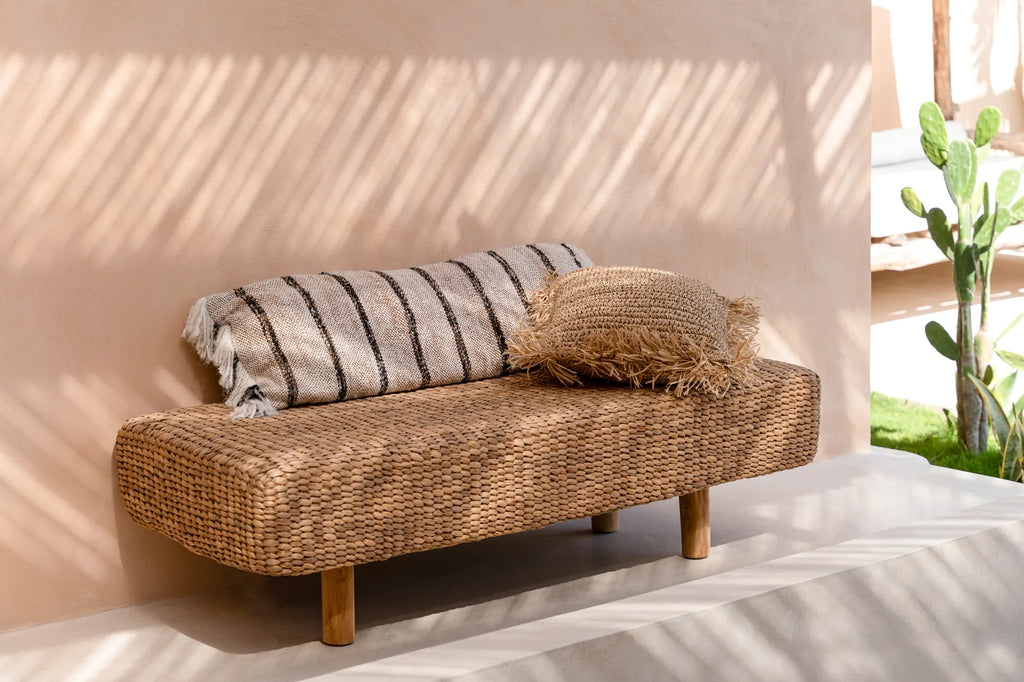 La Housse De Coussin Oh My Gee - Blanc Bohème - 35x100