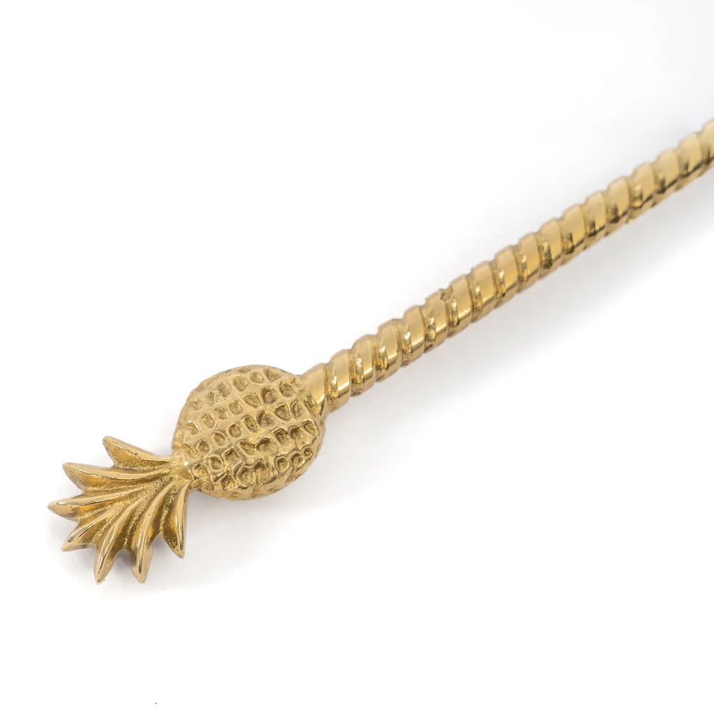 La Cuillère Longue Ananas - Or