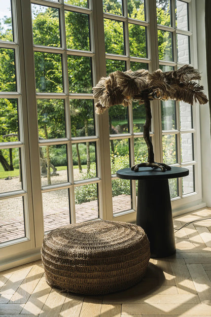 Le Pouf en Jonc de Mer - Rond - 60