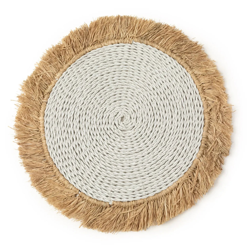 Le Set de Table Raphia Seagrass - Blanc Naturel