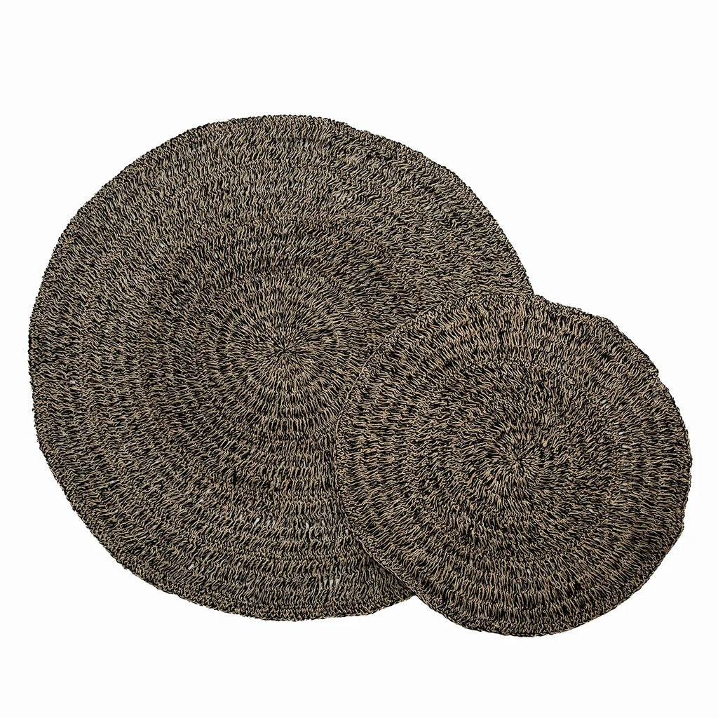 Le Tapis Seagrass - Noir Naturel - 100
