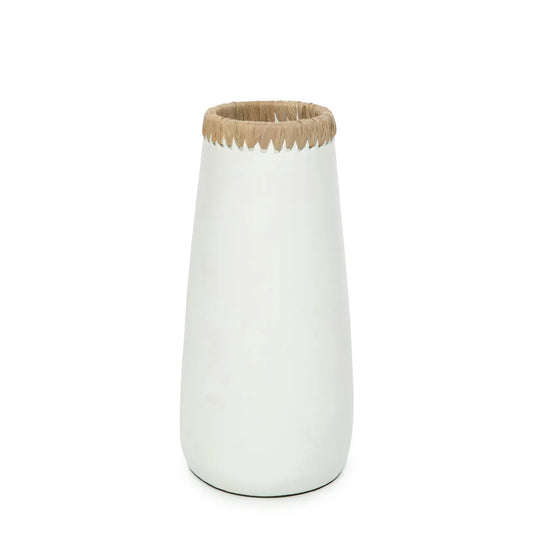Le Vase Sneaky - Blanc Naturel - L