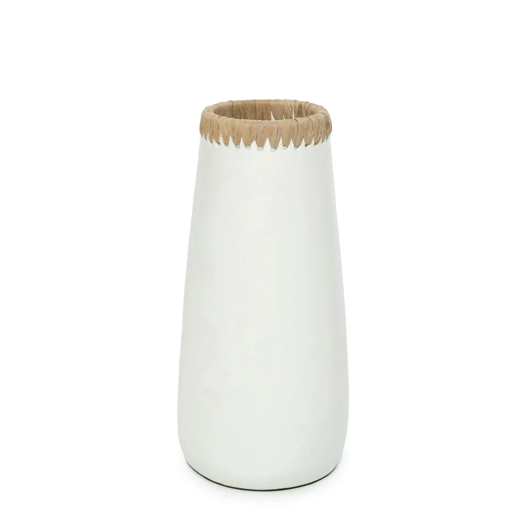 Le Vase Sneaky - Blanc Naturel - L