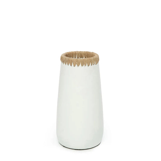 Le Vase Sneaky - Blanc Naturel - M