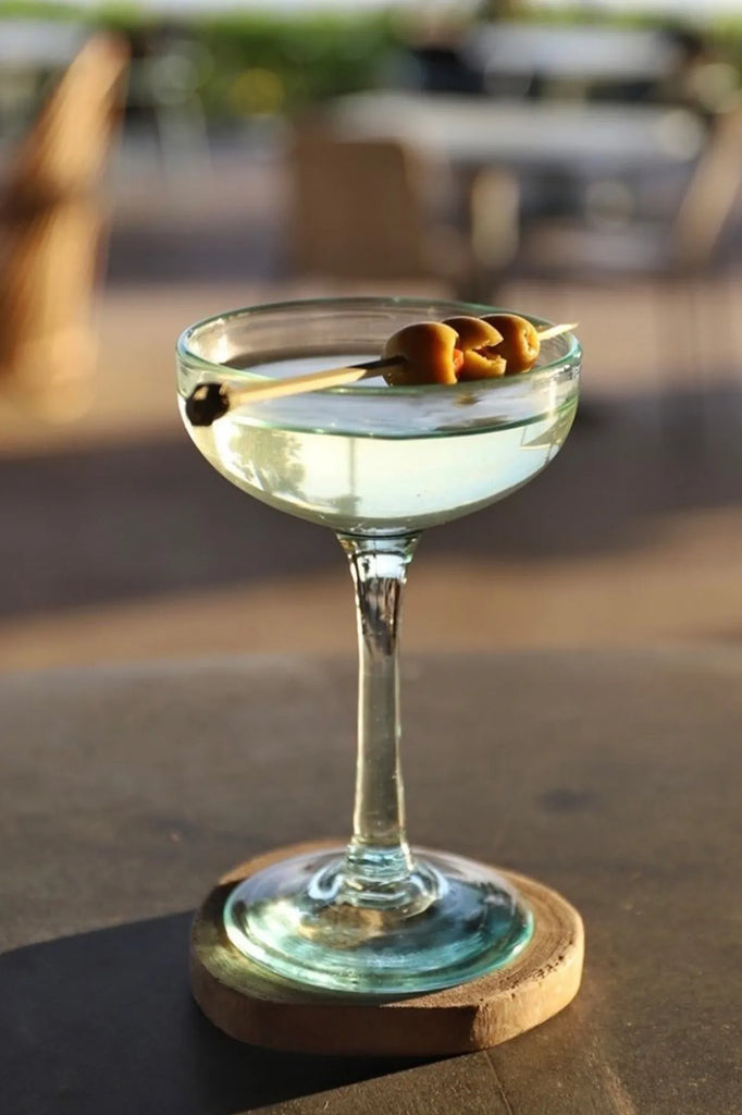 Le Sous-Verre Boho racine de teck