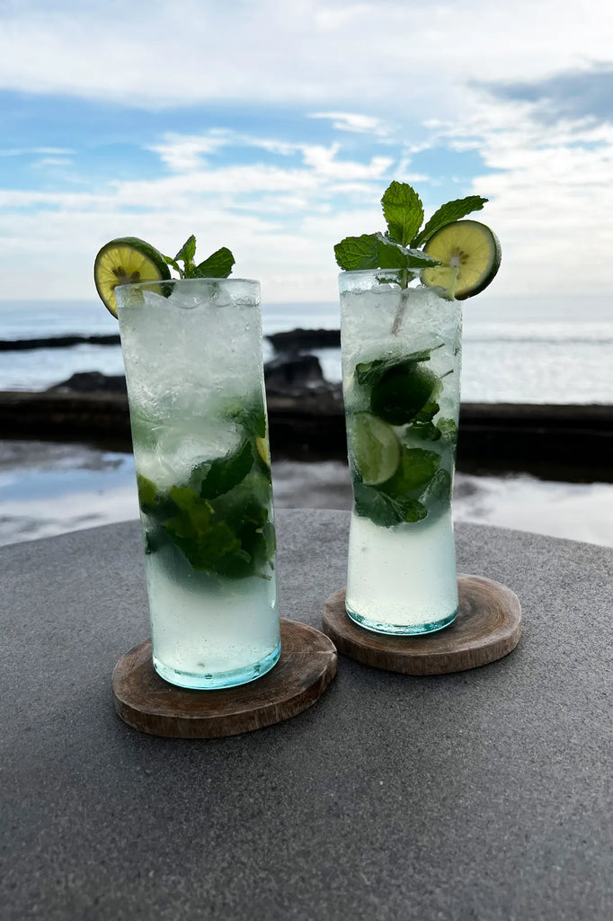 Le Sous-Verre Boho racine de teck
