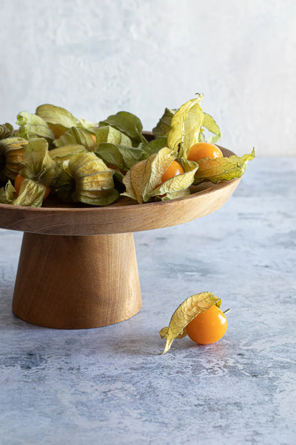 Le Plateau à Gâteaux aux Racines de Teck - L