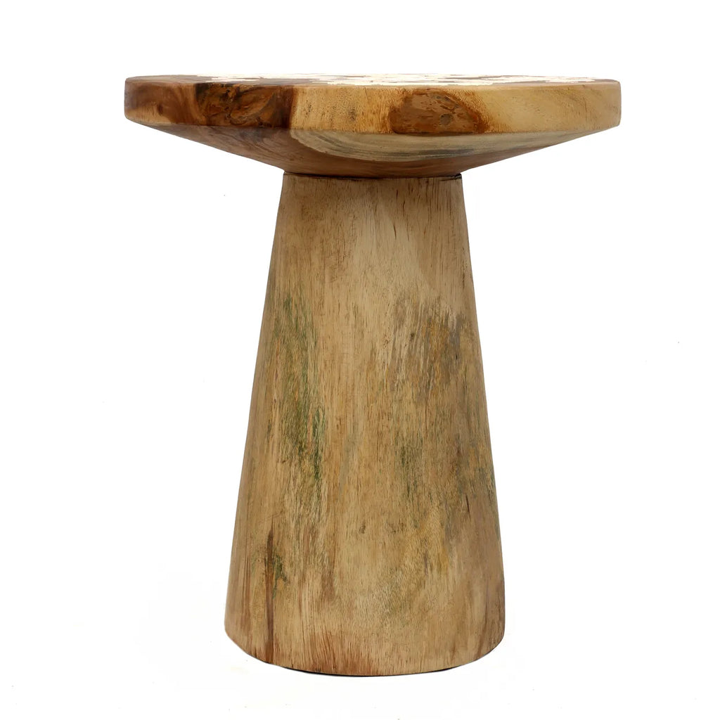 La Table d'appoint Conique en Bois - Naturel - 50