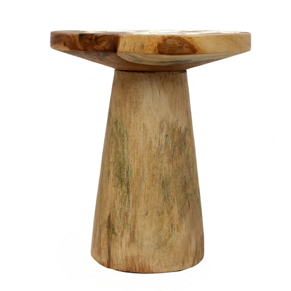 La Table d'appoint Conique en Bois - Naturel - 50