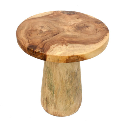 La Table d'appoint Conique en Bois - Naturel - 50