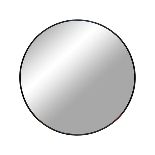 Madrid - Miroir rond noir, Ø60 cm
