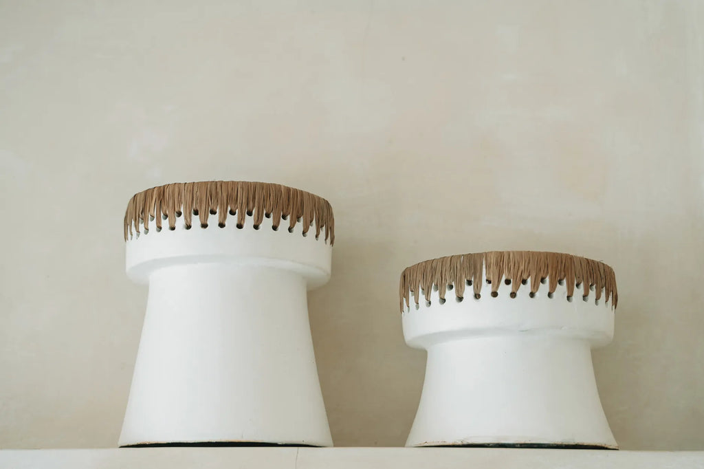 Le Bougeoir Pretty - Blanc Naturel - S